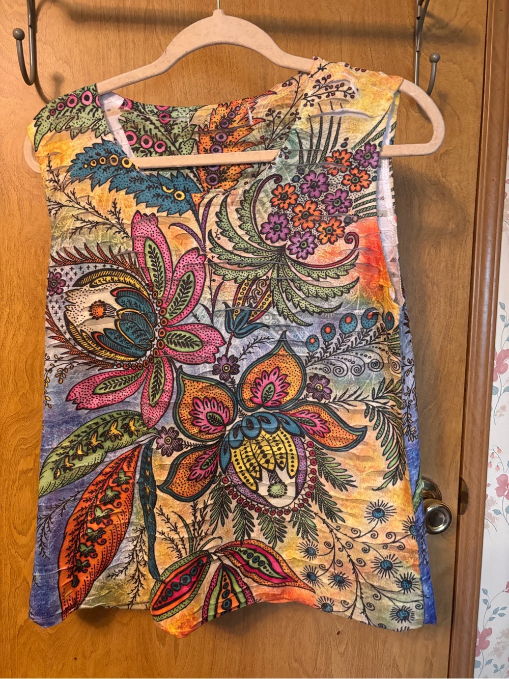 Multi-Color Open Front Women's Cardigan - Picture 3 of 6